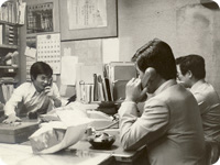 1972年(昭和47年)株式会社坂井本店を、埼玉県川口市●●に設置